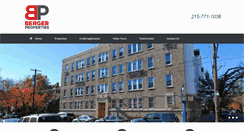 Desktop Screenshot of bergerproperties.org